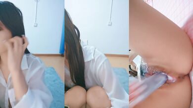 跟牛奶一样的白浆见过吗？【湖南甜甜】新人，清纯19岁学生妹，真赶上了排卵期，这也太多了，都已经要糊住菊花 (4)